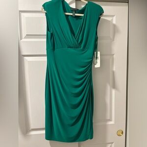 Ralph Lauren Elegant Green Sleeveless Dress